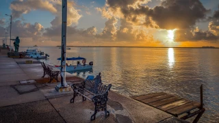 Así amanece en le zona conurbada Veracruz-Boca del Río hoy 4 de diciembre
