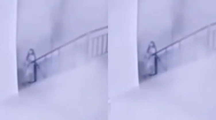 Graban en video a aterradora niña fantasma en fábrica | VIDEO