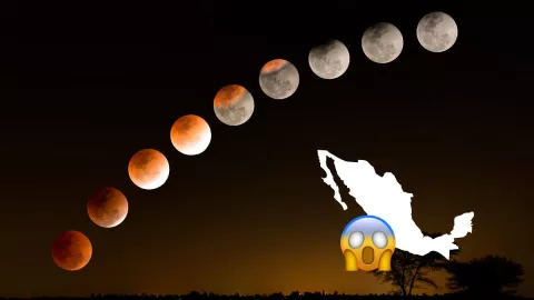 Eclipse lunar 2025 Este es el fenómeno astronómico que podrá verse desde México
