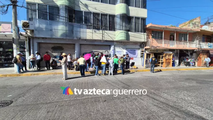 Protesta de maestros de Eduardo Neri hoy 12 de febrero en Chilpancingo