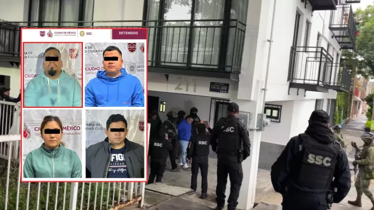 Cae Felipe “N”, alias “El Gordo”, posible cabecilla en el norte de la CDMX tras megaoperativo con Marina y Defensa