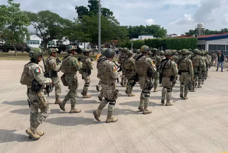 Llegan más militares para reforzar la seguridad en Culiacán, Sinaloa