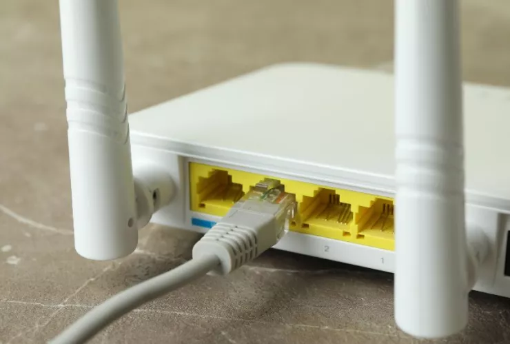 Modem o router de internet