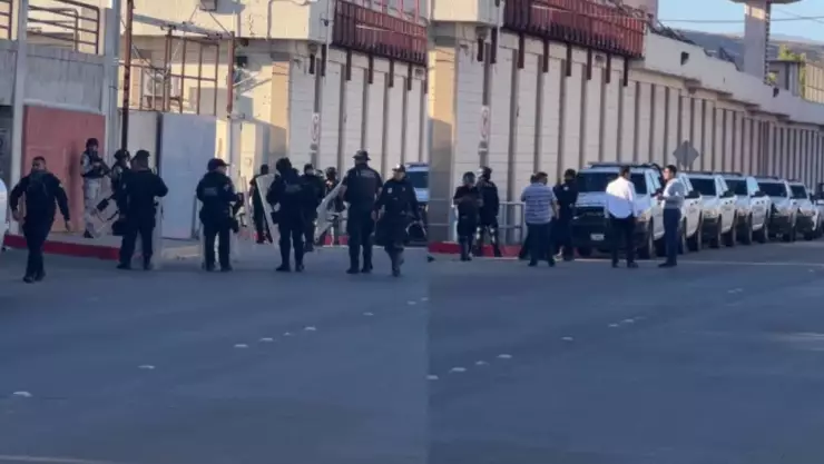 VIDEO: Se registra riña en el Cereso de La Mesa Tijuana