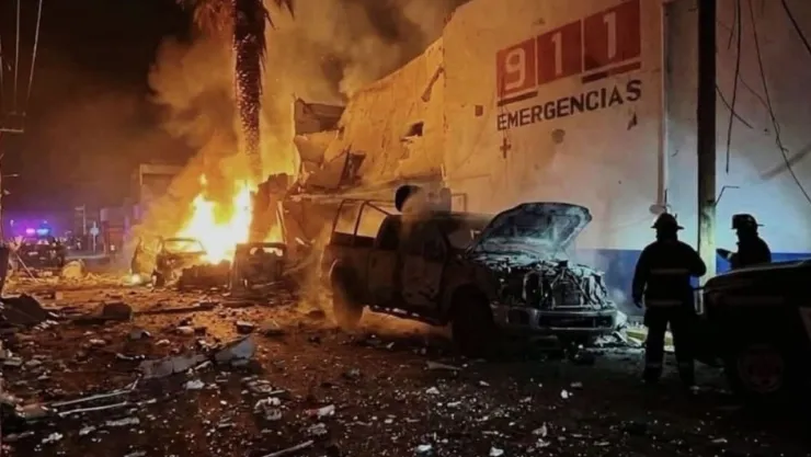 Secretaría de Seguridad confirma 23 ataques con coches bomba en Zacatecas.