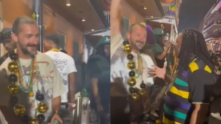 Shia LaBeouf tras salir de su arresto