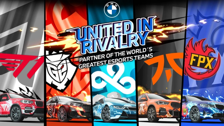 BMW y 5 equipos de esports se unen