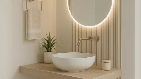 Reemplazar foco de baño
