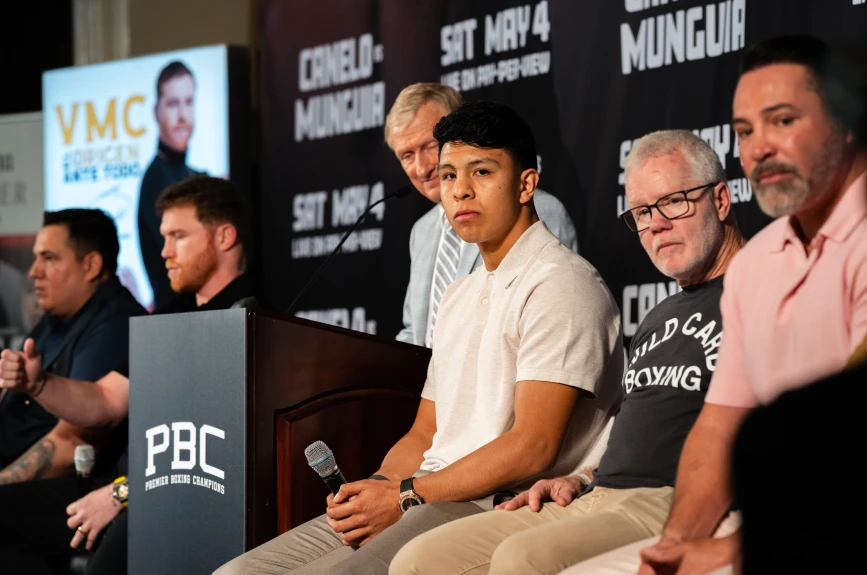 Conferencia de prensa oficial Canelo Álvarez vs Jaime Munguía