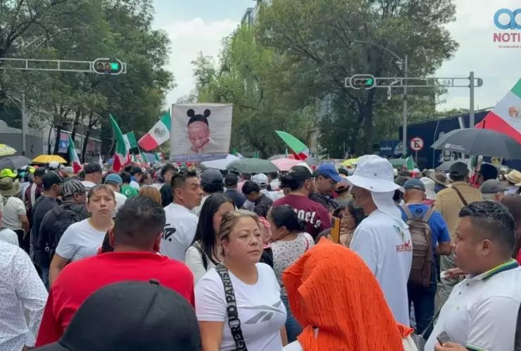 Ruta de la marcha de la Generacion Z