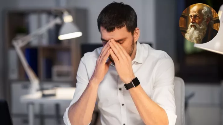 Demócrito, filósofo griego Hay hombres que trabajan como si fueran a vivir eternamente.jpg