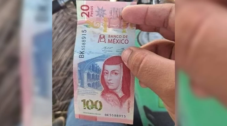 Usuario-saca-cajero-billete-120 pesos-que-hacer-recibe-uno