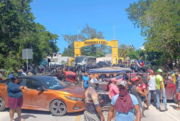 Movilización policiaca en Sisal_ ¿Qué dijeron las autoridades al respecto