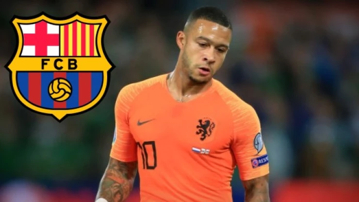 Memphis Depay Barcelona 