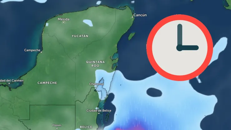 CONAGUA revela hora EXACTA y municipios de Quintana Roo en donde habrá lluvias hoy, jueves 23 de octubre de 2025