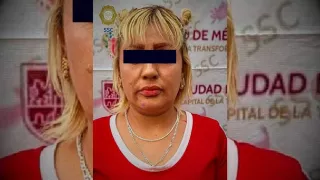 Cae Olivia Aidé, brutal extorsionadora de “Los Rudos” y pareja de “El Chuletas”