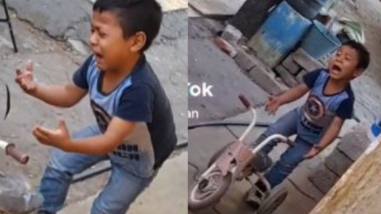 Niño canta a todo pulmón canción de Amanda Miguel