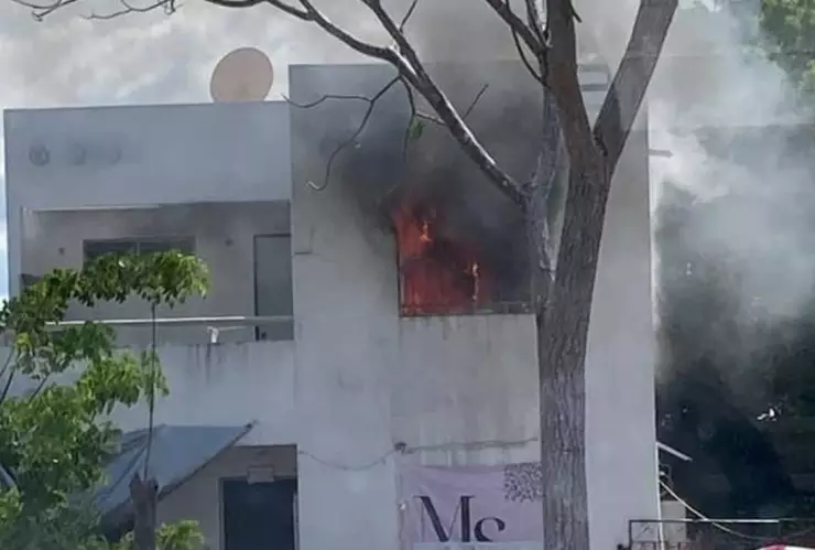 incendio las americas familia lo pierde todo.