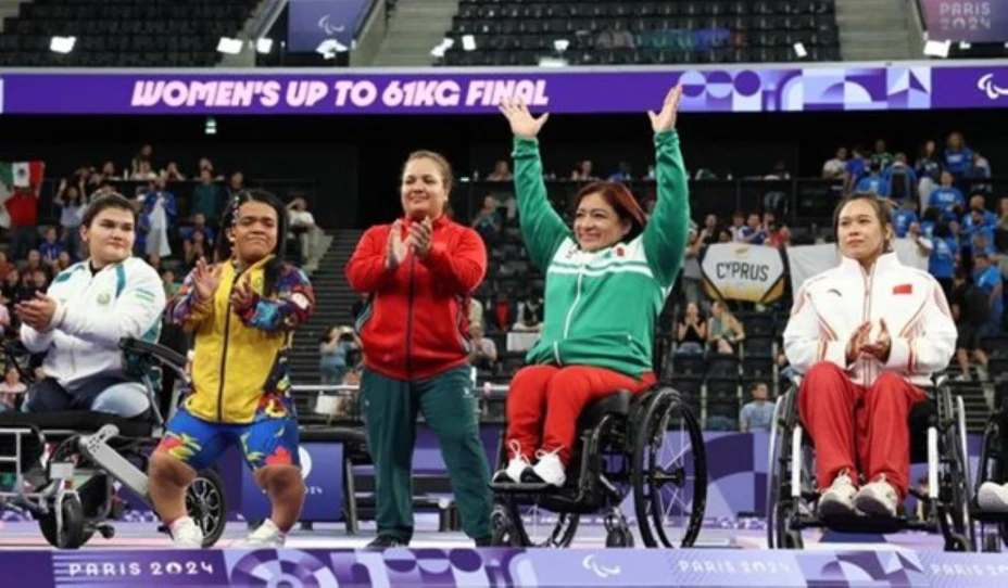 Amalia Pérez máxima medallista de para powerlifting en los Paralímpicos.jpg