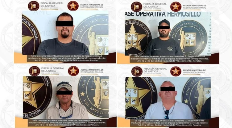 Detenidos por despojo.