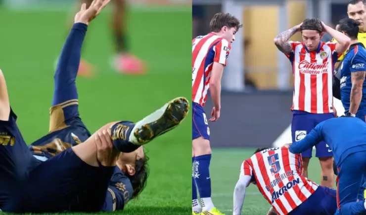 Lesionados Leagues Cup Chivas y Pumas