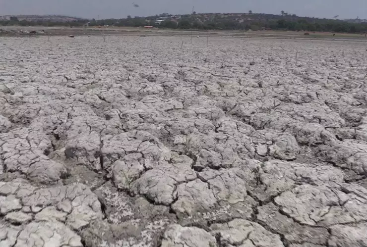 Sequía en la Presa Requena