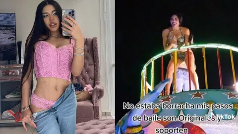 VIDEO Yeri Mua se orinó en carro alegórico durante carnaval