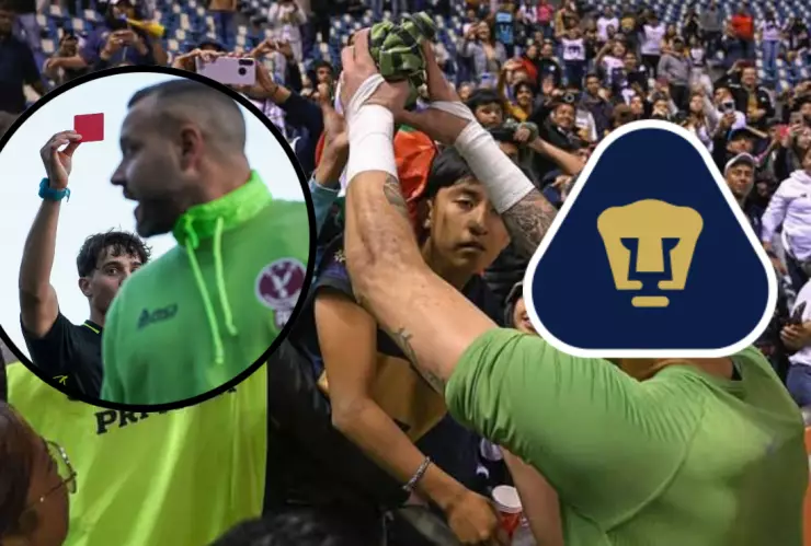 Le lloraron los aficionados de Pumas, no ha disputado ningún partido y ya fue suspendido por 3 juegos
