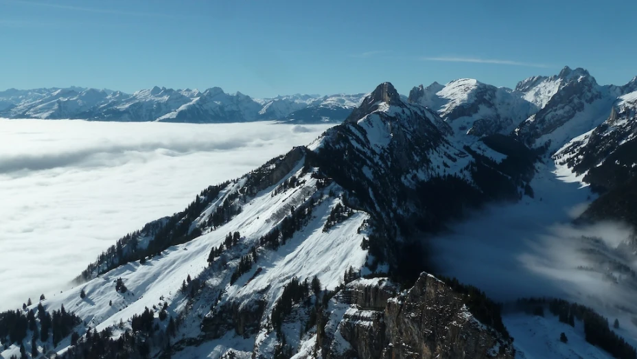 Avanlancha en los Alpes