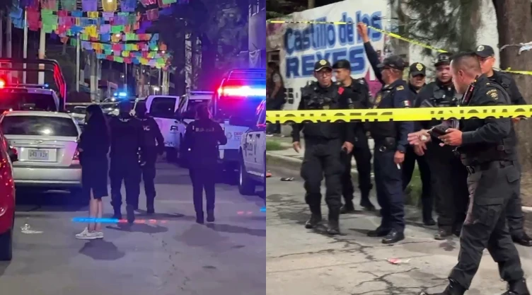 Imágenes de la balacera en la feria de San Francisco Tlaltenco en Tláhuac del 12 de octubre de 2025.