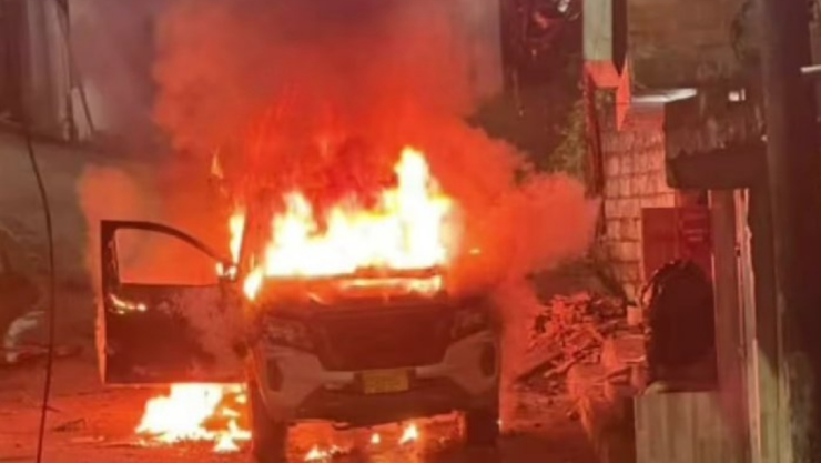 Coche bomba exllota en Colombia
