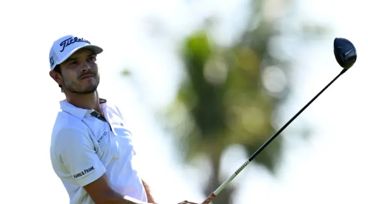 Raúl Pereda en el Mexico Open at Vidanta