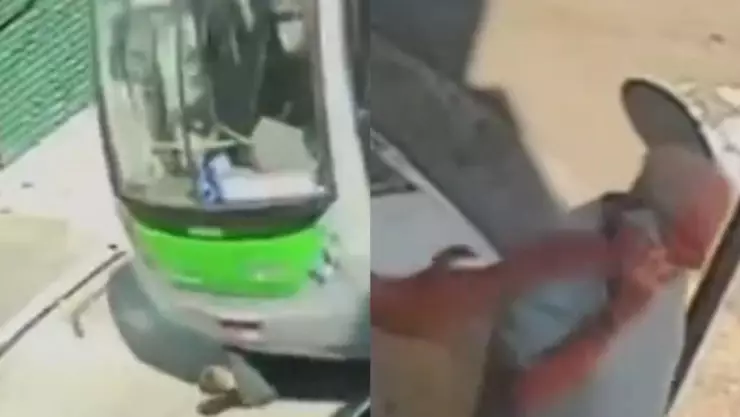 Muere atropellado tras robarle el celular a un adulto mayor