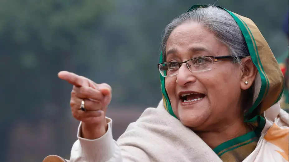 Sheikh Hasina, primera ministra de India en 2014.