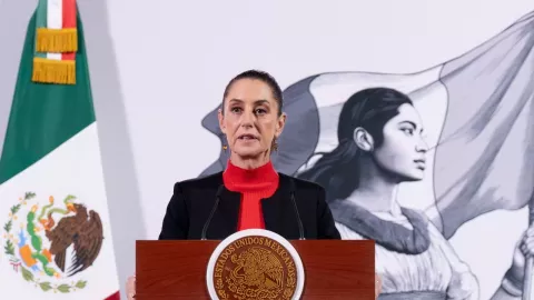 Claudia Sheinbaum, presidenta de México.