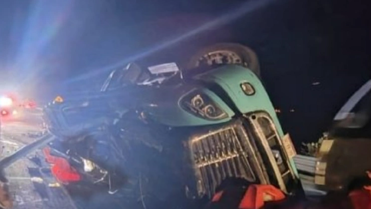 trailero pierde brazo autopista méxico tuxpan