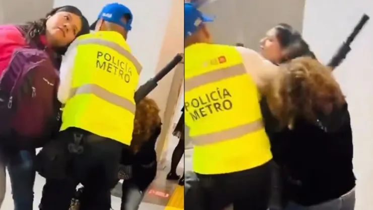 pelea mujeres metro cdmx