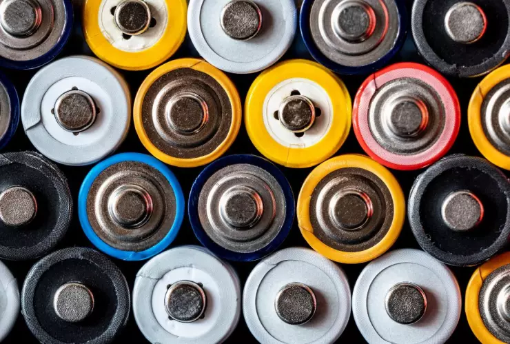 baterías recicladas