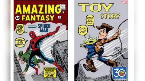 Marvel lanza portadas coleccionables por el 30º aniversario de Toy Story