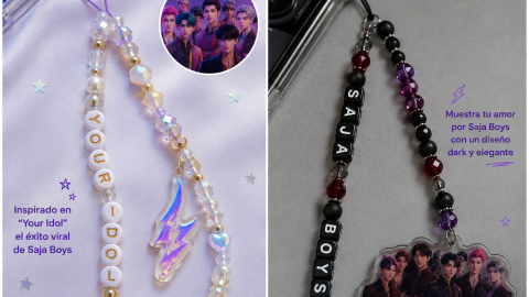 Charm de los Saja Boys de KPop Demon Hunters