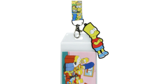 Cordón para gafete - regalo de Los Simpson del Día del Padre