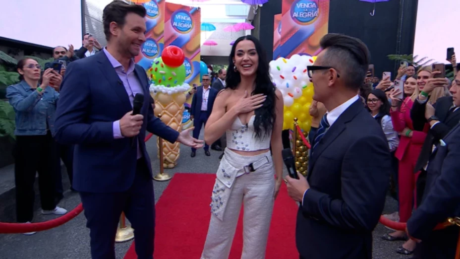 Katy Perry en México: así anunció su gira en Venga la Alegría