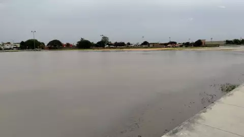 RENACE el malecón de Pensiones, zona que también se inundó en 2020 por las fuertes lluvias en Mérida