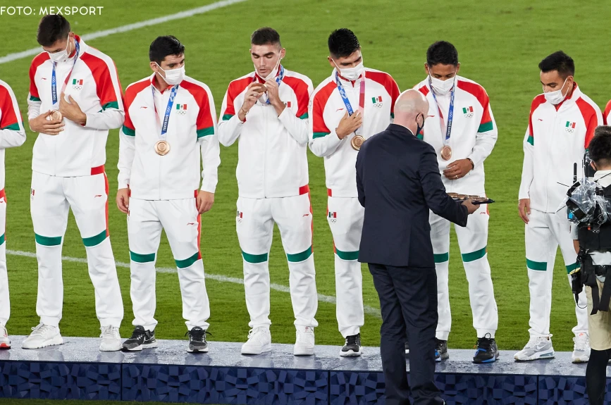 FOTOS: Ceremonia de premiación futbol varonil Tokyo 2020