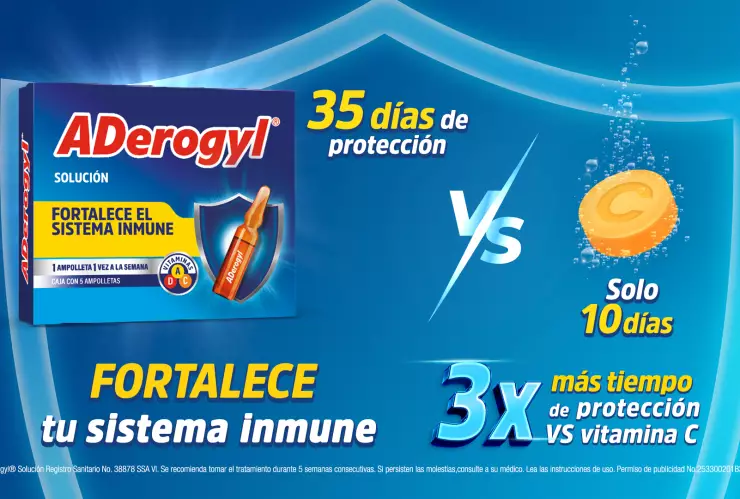 ADerogyl es un refuerzo inmunológico contra enfermedades respiratorias