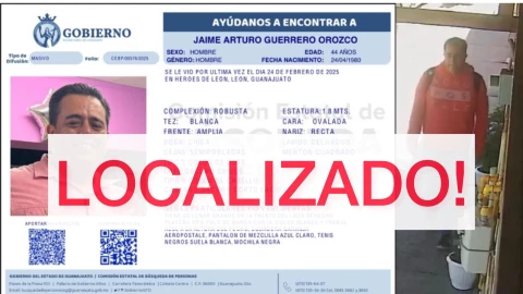 Localizan con vida a Jaime Arturo Guerrero Orozco 1 de marzo 2025, desaparecido en León.png