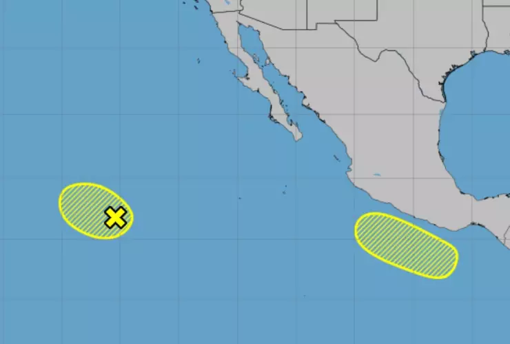 A la espera de la llegada de la Oscilación Madden-Julian, dos zonas de baja presión aparecen en el Pacífico