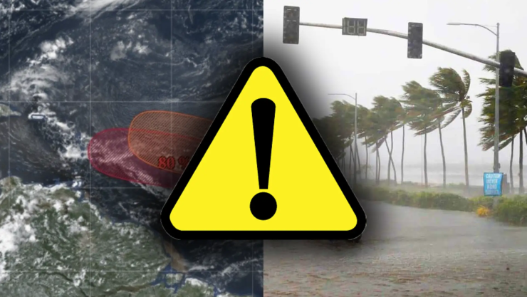 ¡Otro más en el Atlántico! Ciclón Tropical ‘Dolly’ AUMENTA a 80% su probabilidad de formación en 48 horas; esta es la ubicación de la zona de baja presión