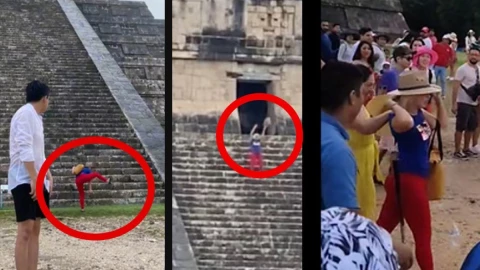 Lady Chichén Itzá: Esta fue la multa que tuvo que pagar por subir a la pirámide