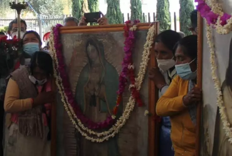 la virgen de guadalupe